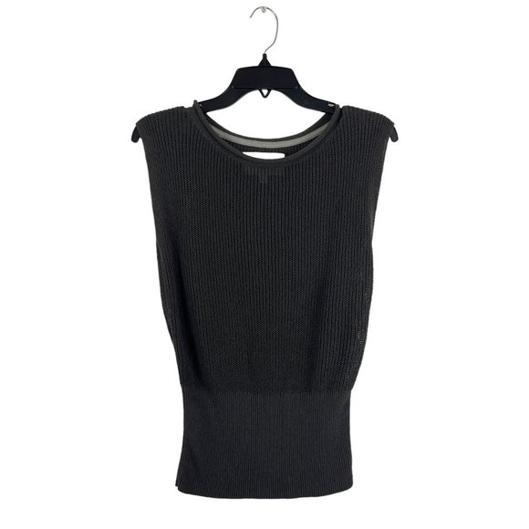 Brochu‎ Walker Cotton Blend Knit Sweater Vest Tank Top - Picture 1 of 7